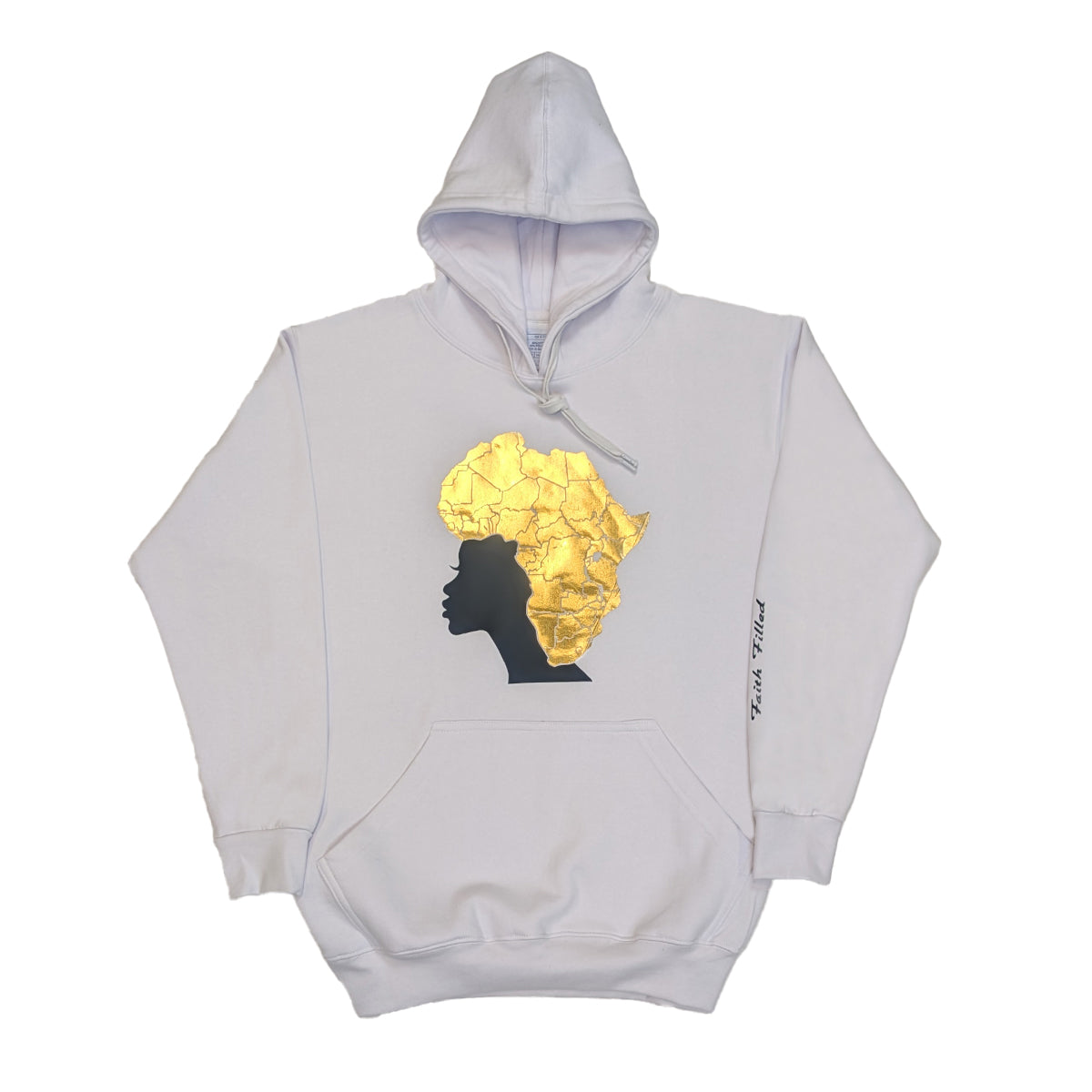 AfriQueen Hoodie White
